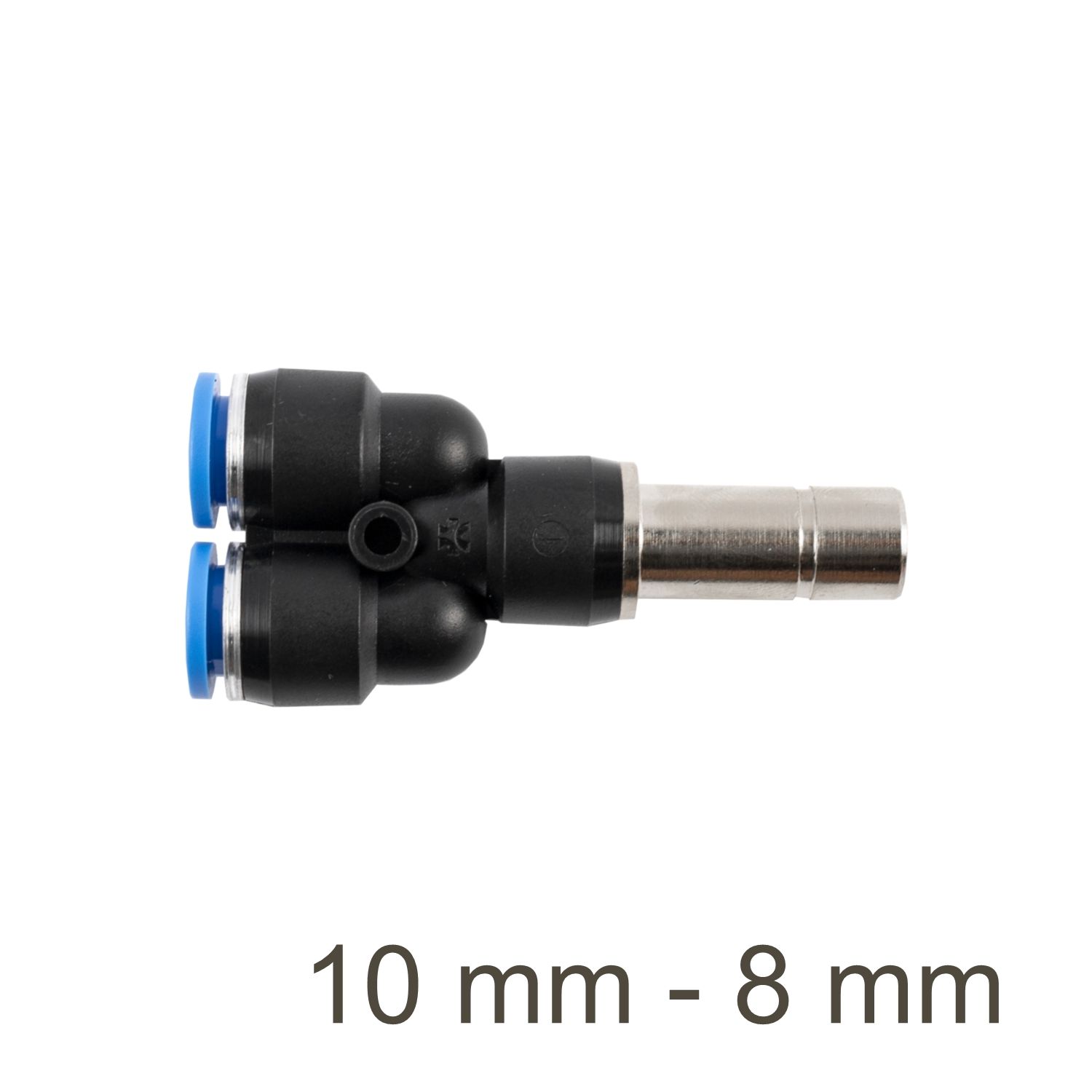 Red. Insert Y-joint Pu 10mm - 8mm